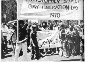 gay youth marching